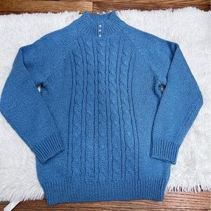 Karen Scott turtle‎ neck Knit sweater size M